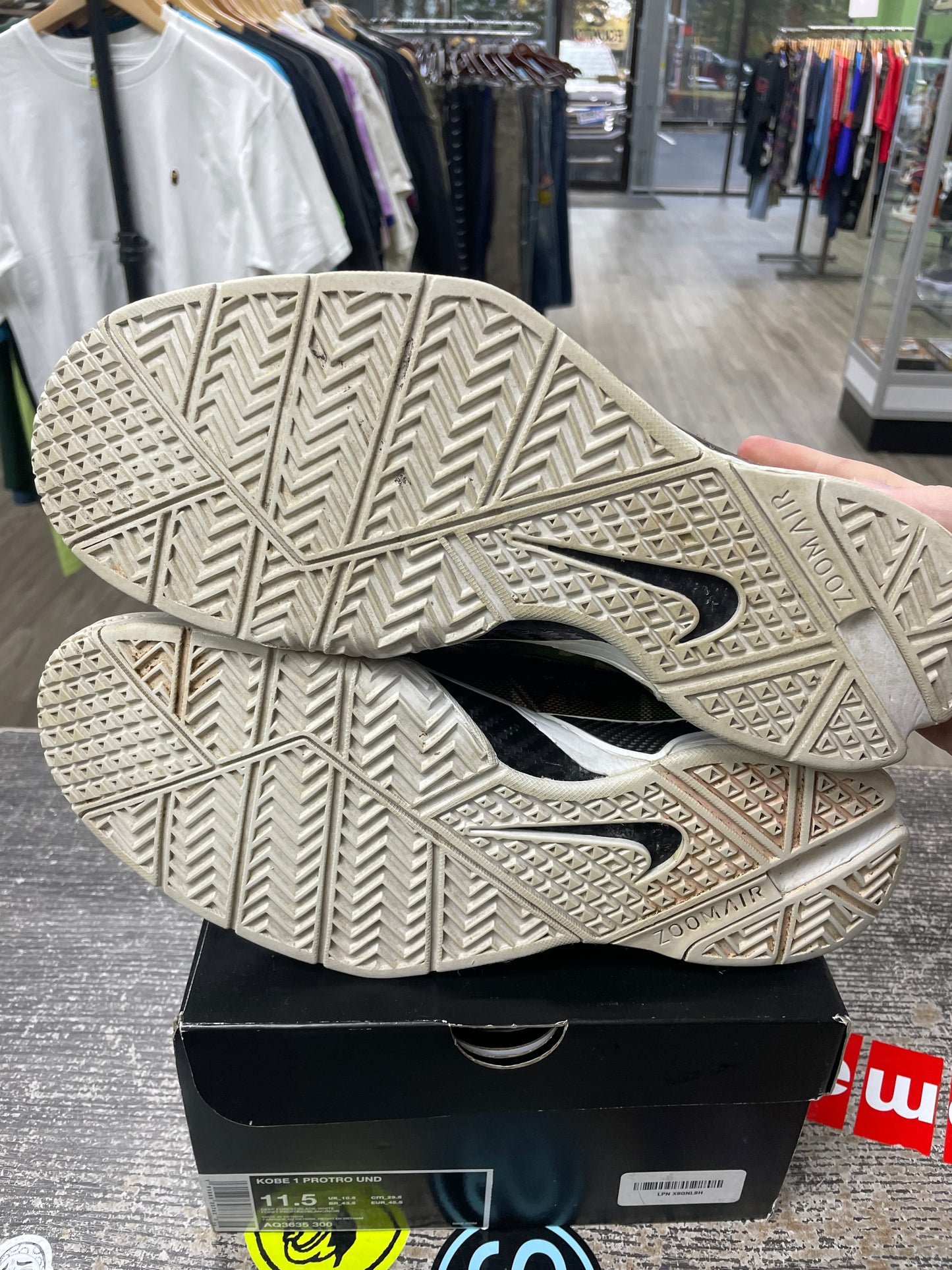 Kobe 1 Protro Undefeated Size 11.5