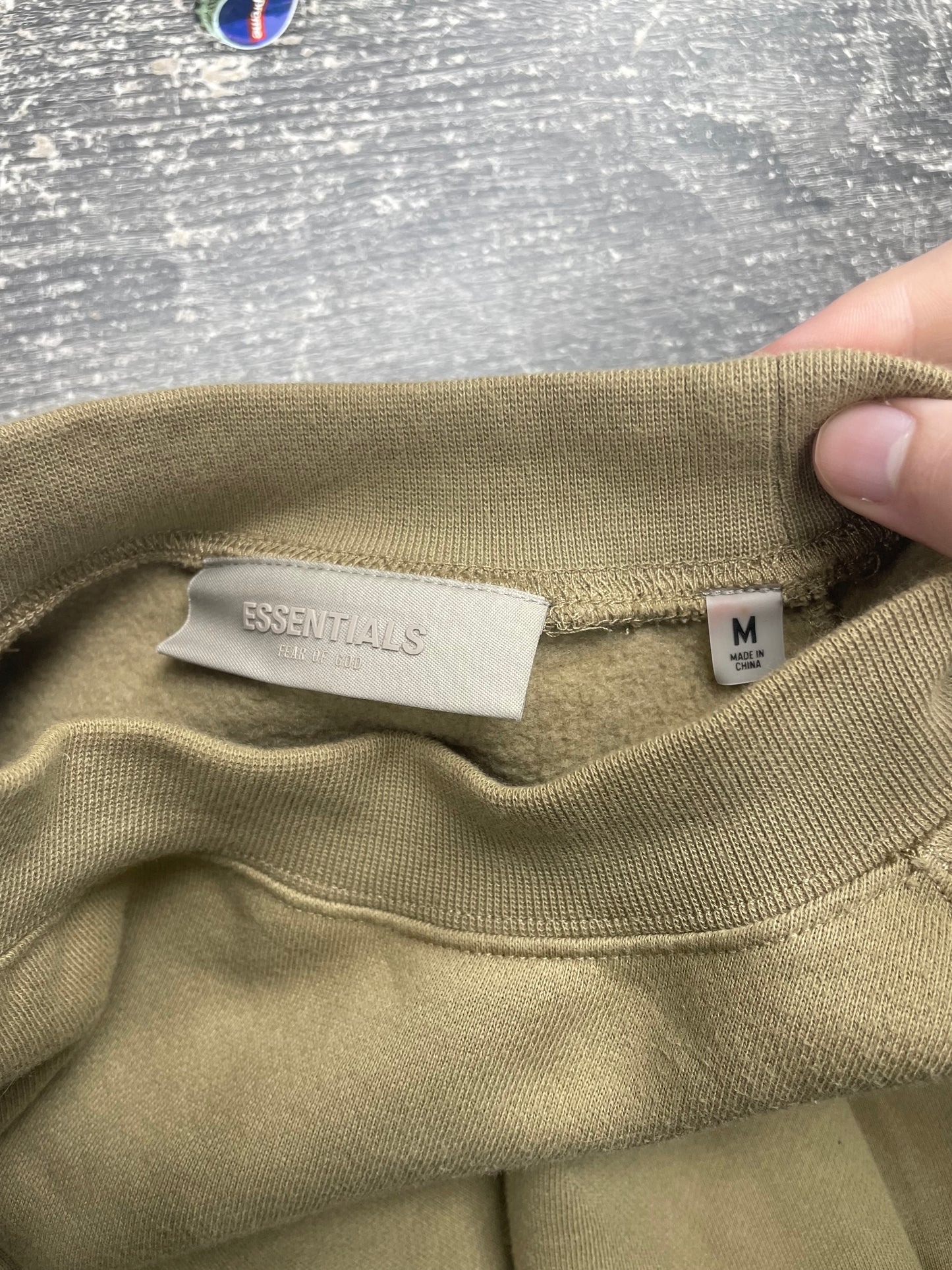 Essentials Fear of God Beige Crewneck Size Medium