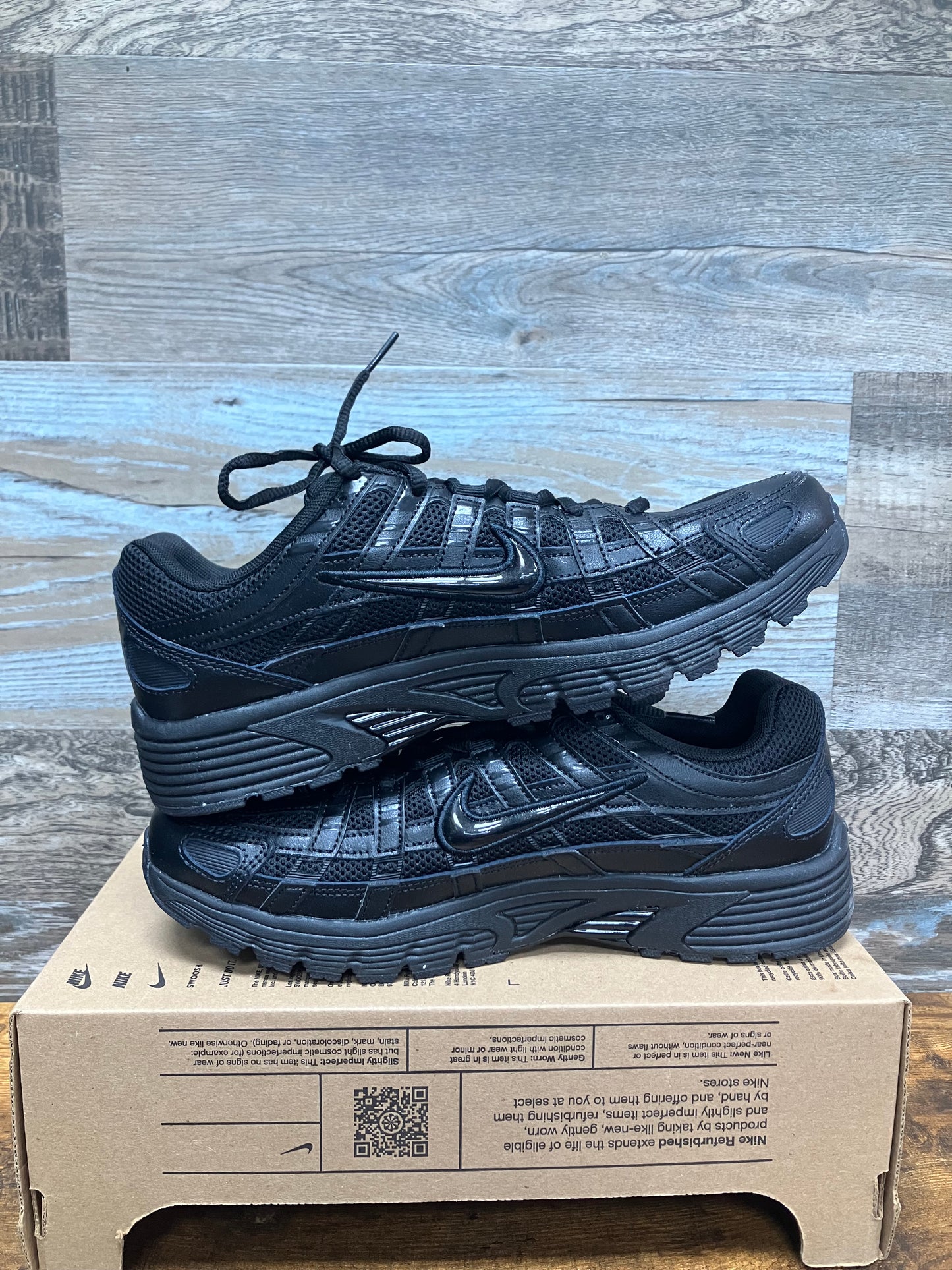 Nike P-6000 Black Size 9