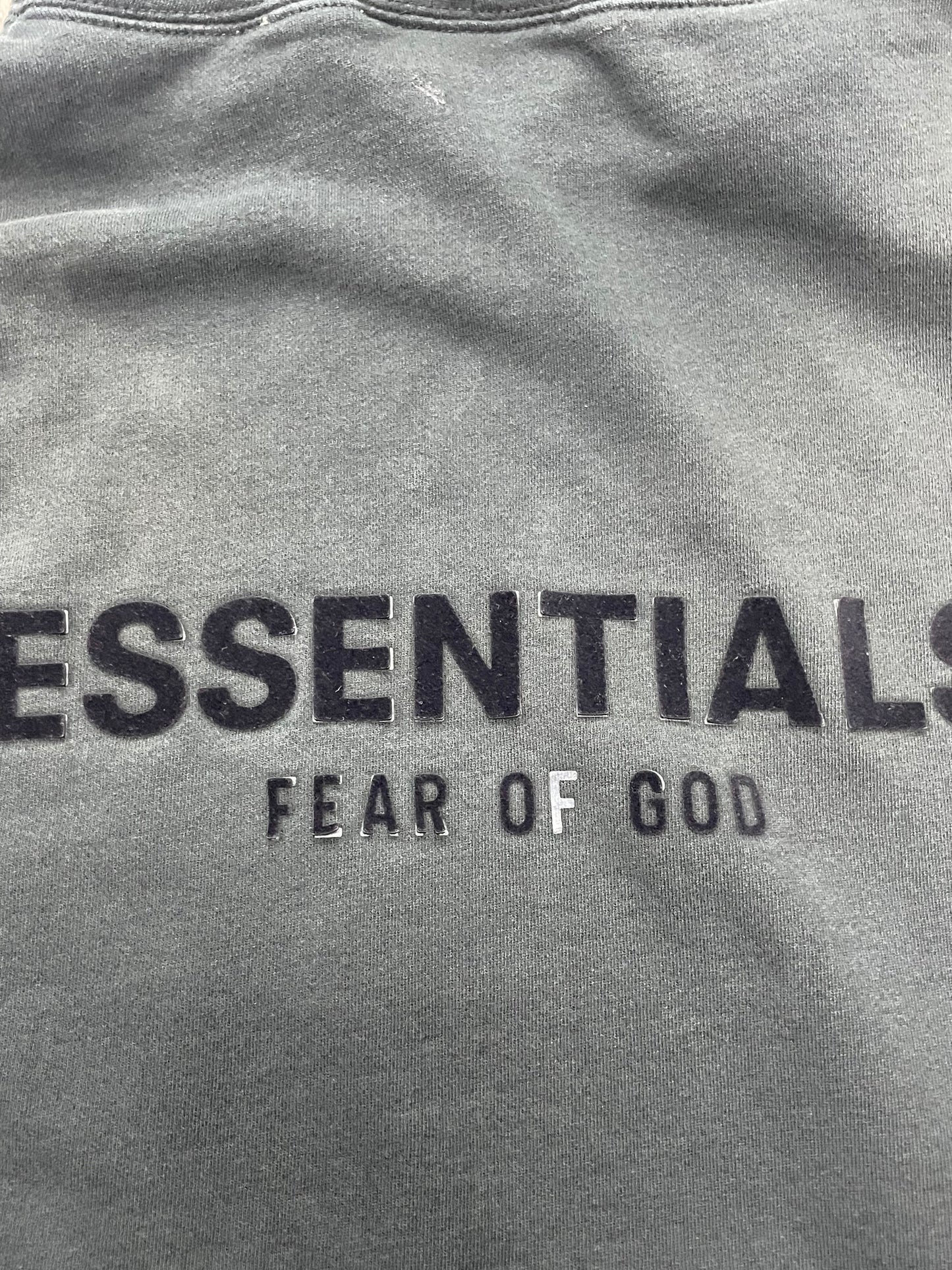 L - FOG Black Essentials Hoodie