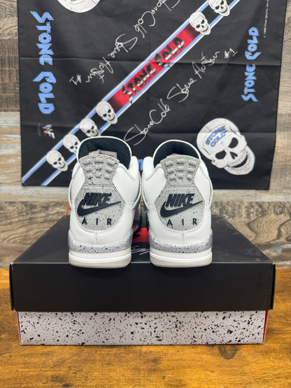 Nike Air Jordan 4 Retro White Cement 10.5