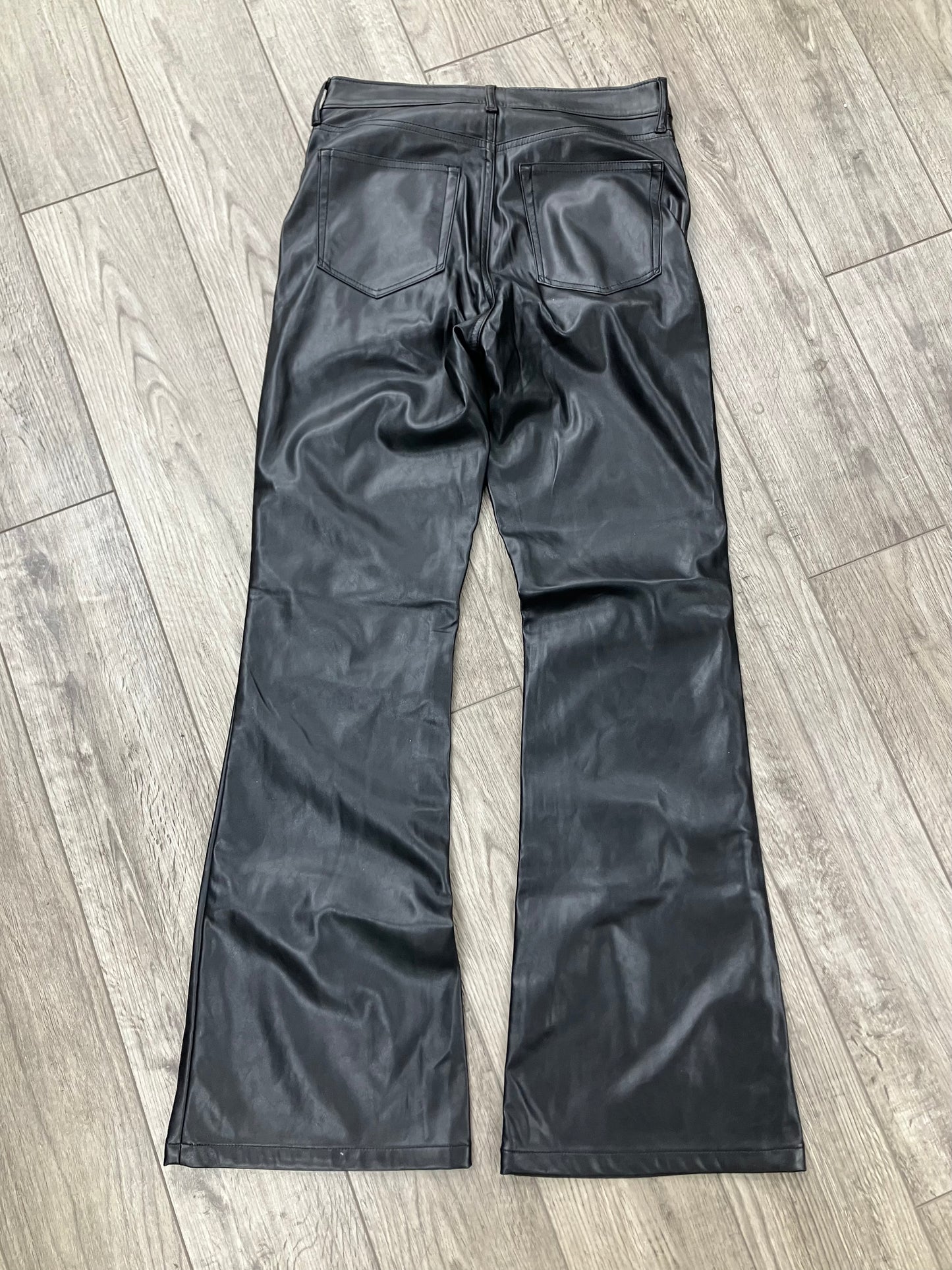 Gap Leather Flare Jeans 29 x 32