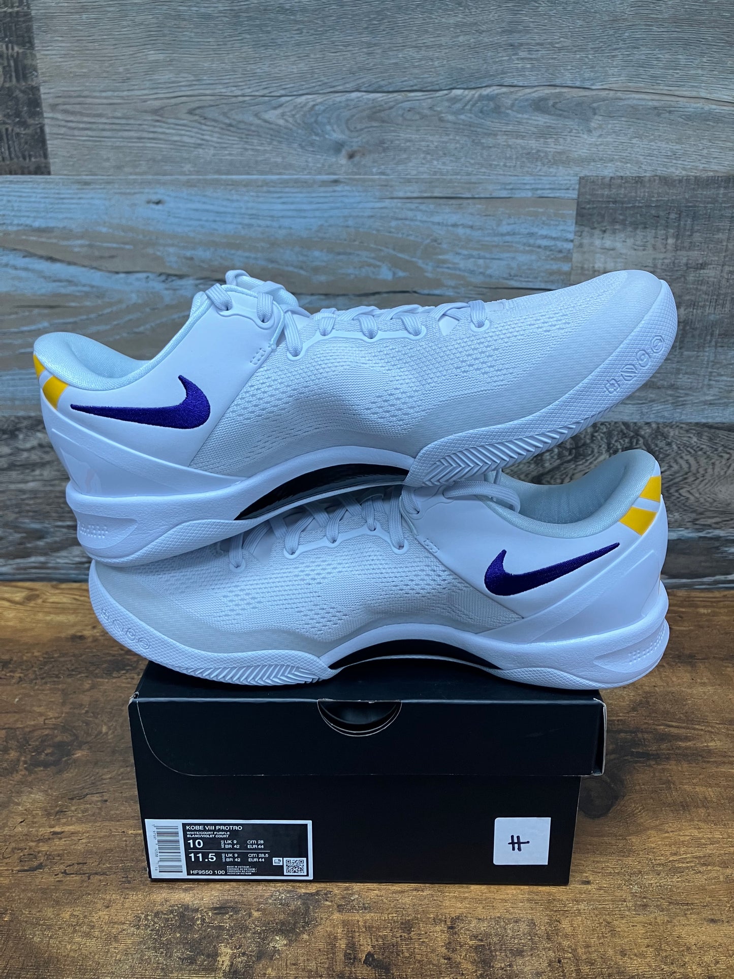 Kobe 8 Lakers Home Size 10
