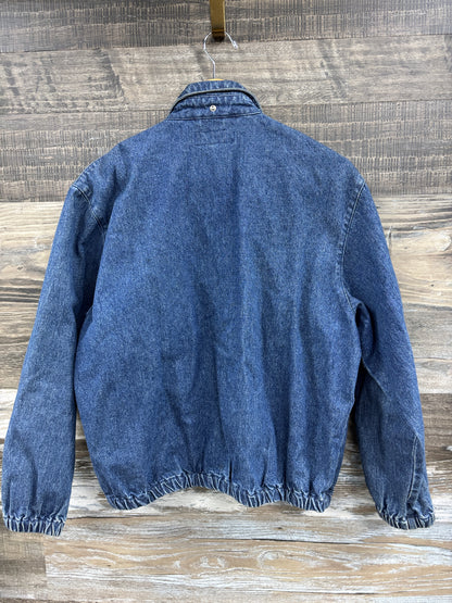 S- Polo Ralph Lauren Denim Cross Flags Jacket