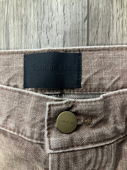 32 - Fear of God Seventh Collection Brown Vintage Wash