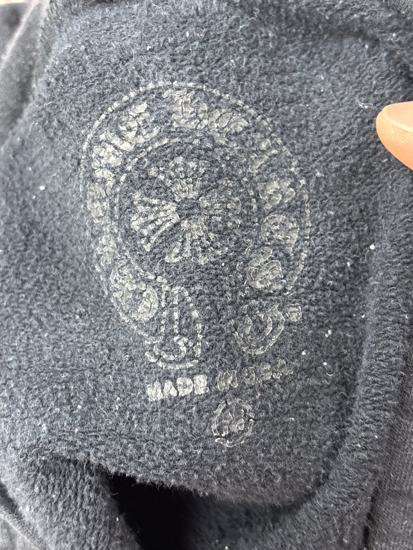 Chrome Hearts Multi Color Cross Zip Hoodie M