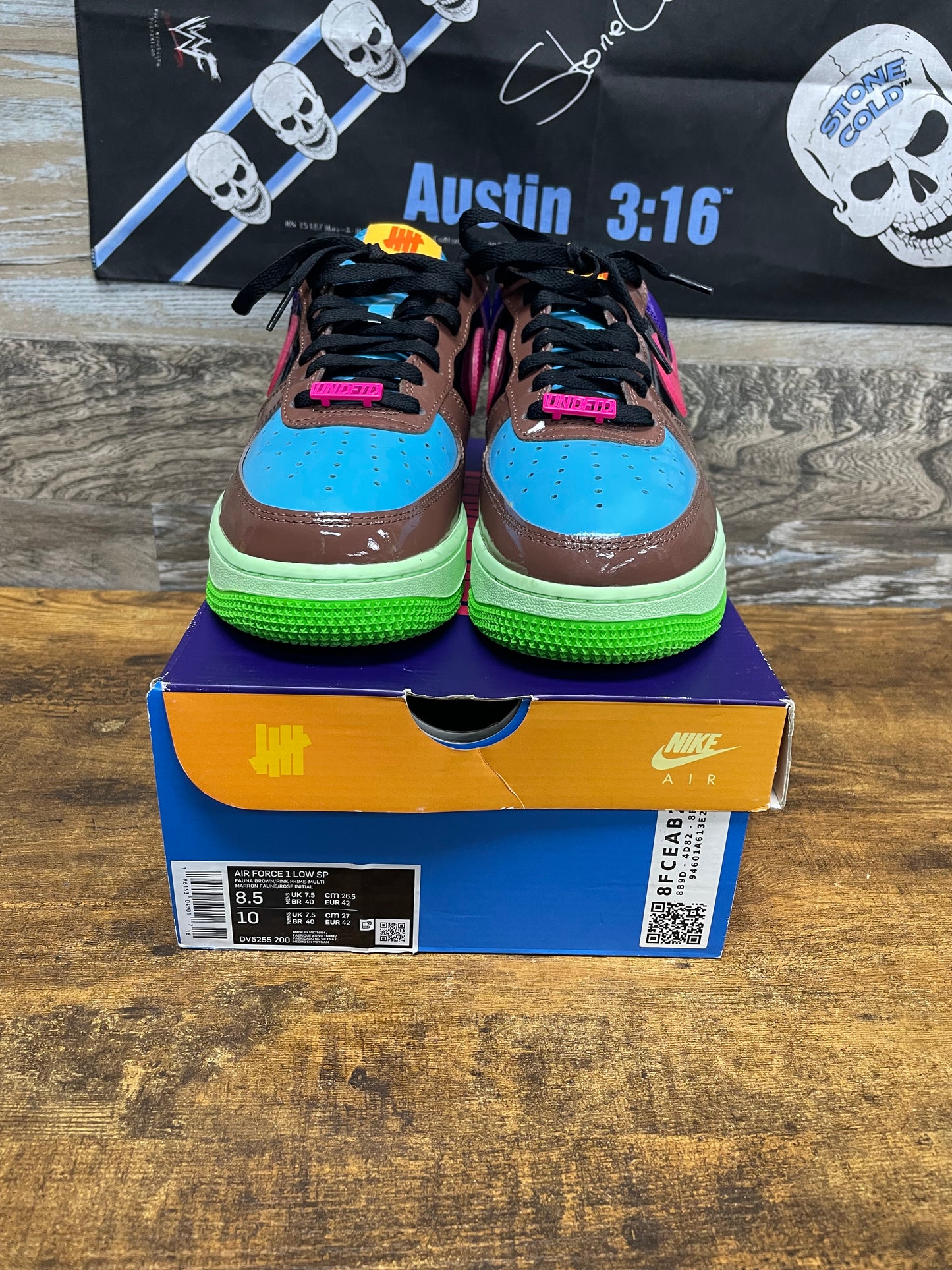 8.5 - Air Force 1 UNFTD Pink Prime