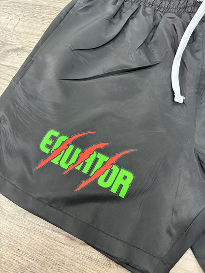 Equator nylon shorts black