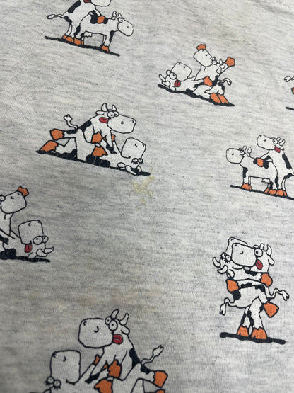 XL-Vintage Cows in Love Tee