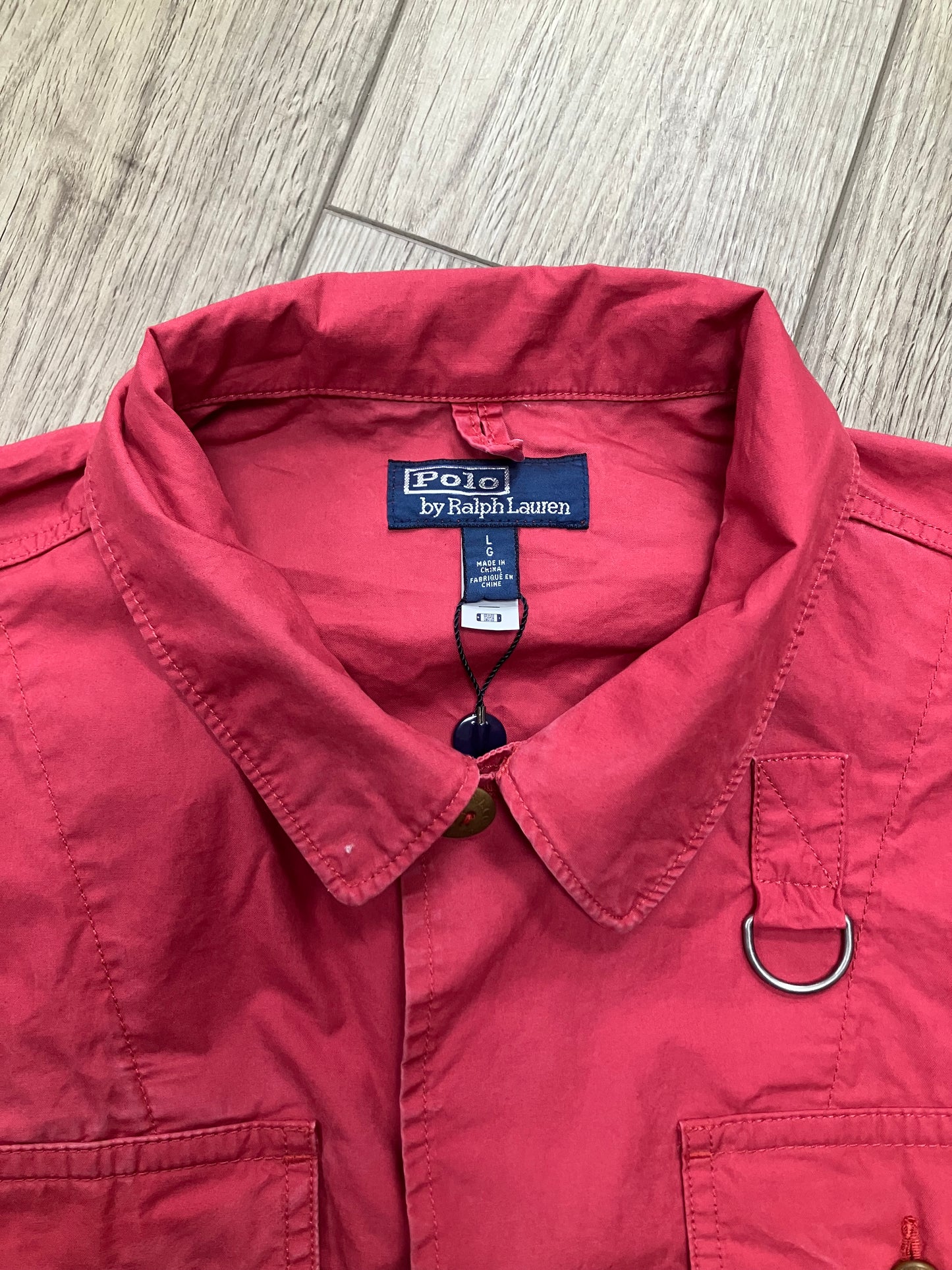 Polo Ralph Lauren Cotton Twill Fishing Wading Jacket L