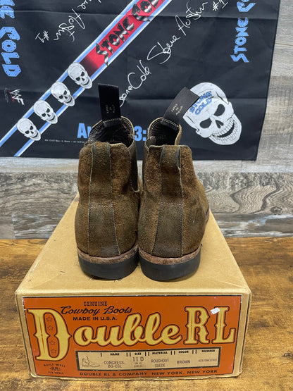 11 - Ralph Lauren Double RL (RRL)Roughout Seude Congress Chelsea boots