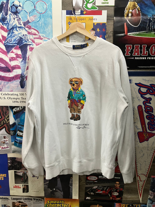 L - Polo By Ralph Lauren Bear Crewneck