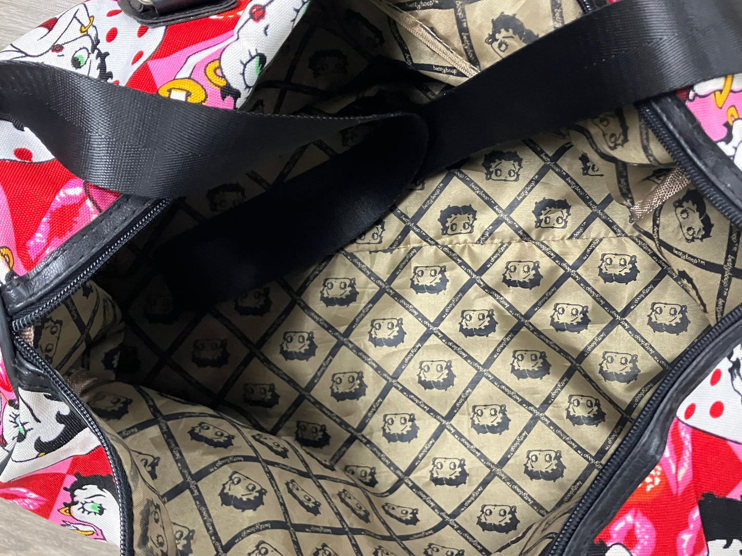 Betty Boop Duffle Bag