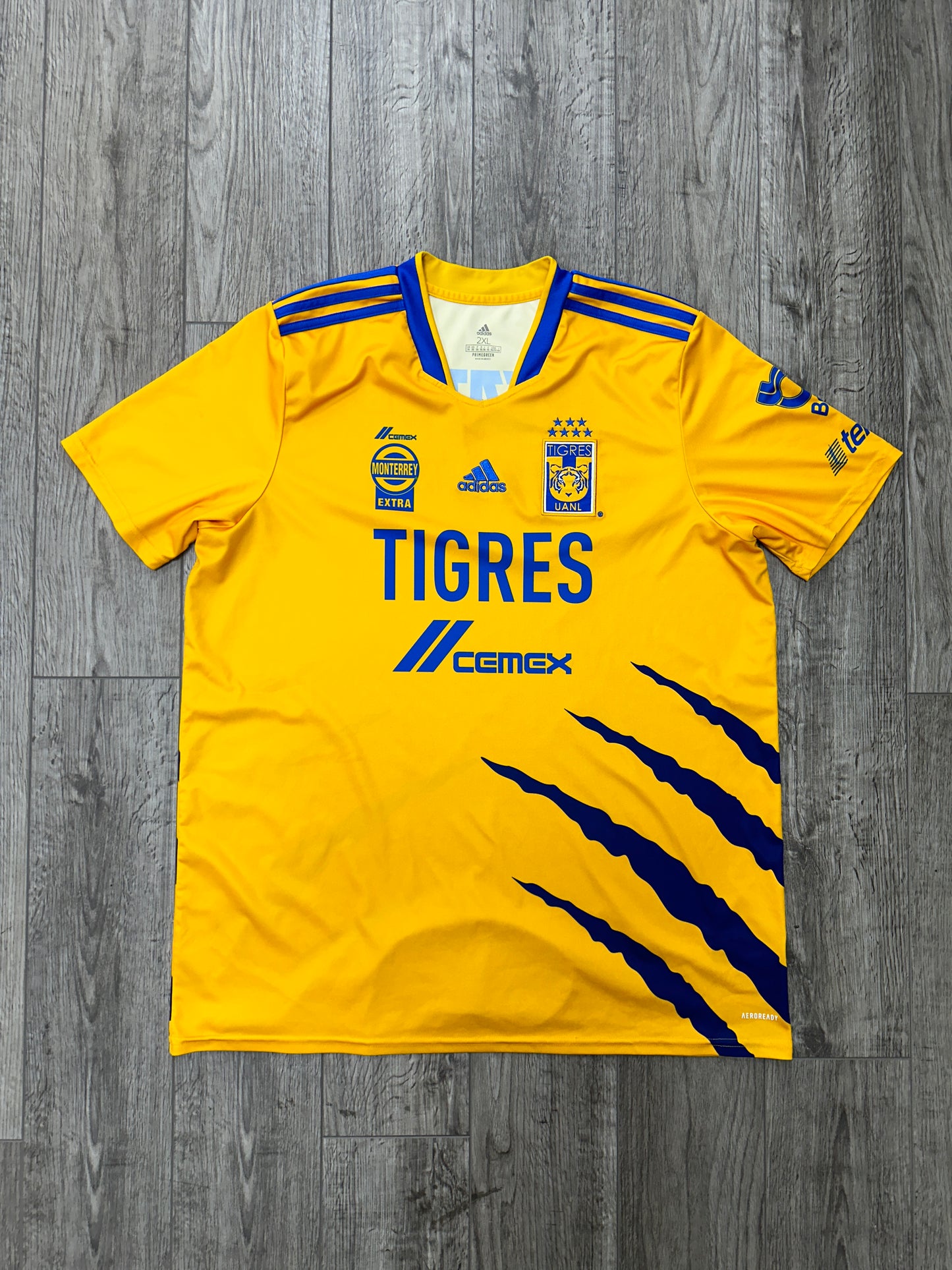 Adidas Tigres Uanl Home Jersey 20/21 Size 2XL