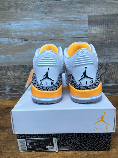 Jordan 3 Laser Orange Size 8W/6.5M
