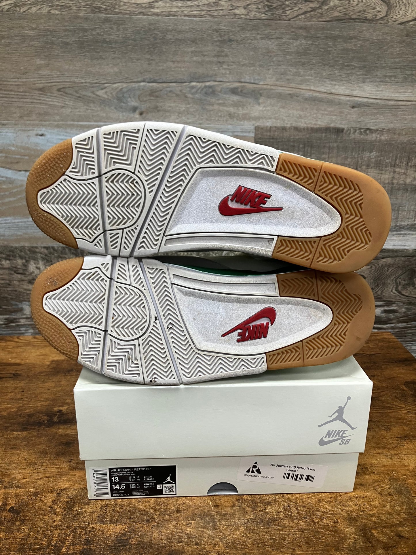 Jordan 4 SB Pine Green Size 13