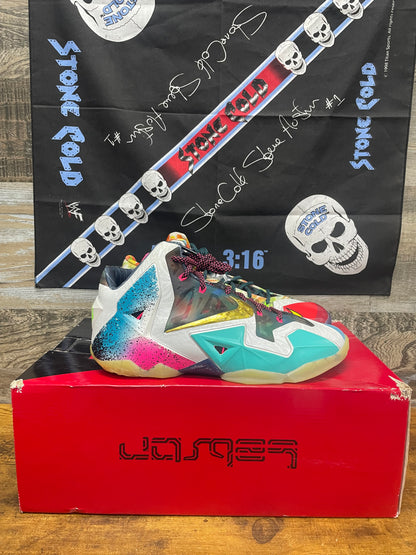 Nike LeBron 11 Premium 'What The LeBron' 9.5