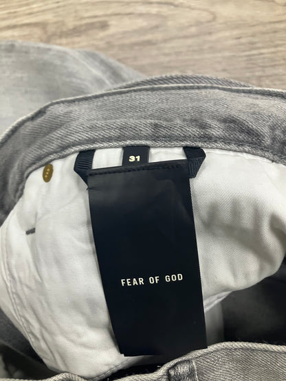 31 - Fear of God Sixth Collection Grey Slim-Fit Jeans