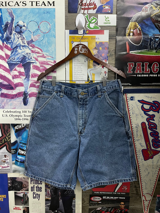 34 - Vtg Carhartt Denim Workwear shorts
