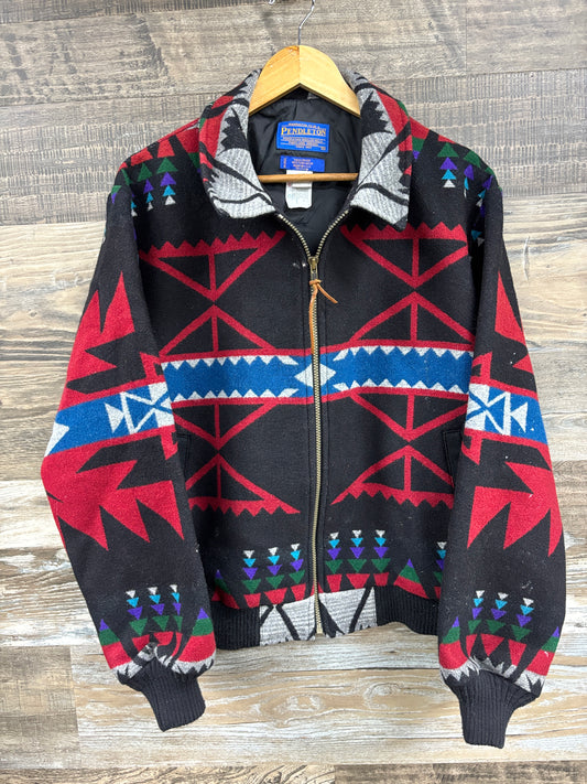 M- Pendleton vintage Aztec bomber Zip Jacket