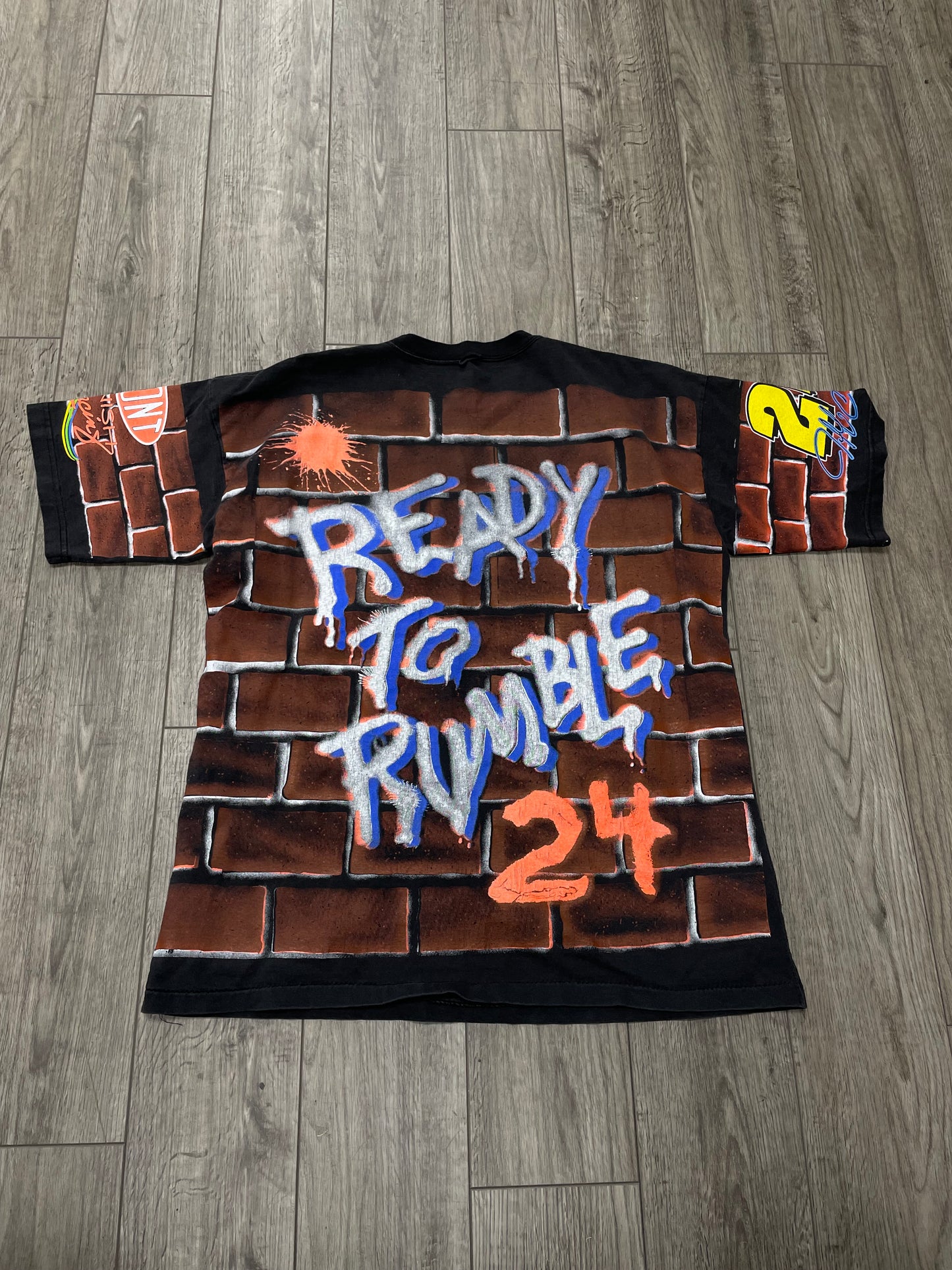 XL - 1994 NASCAR Jeff Gordon "Ready to Rumble" AOP Tee
