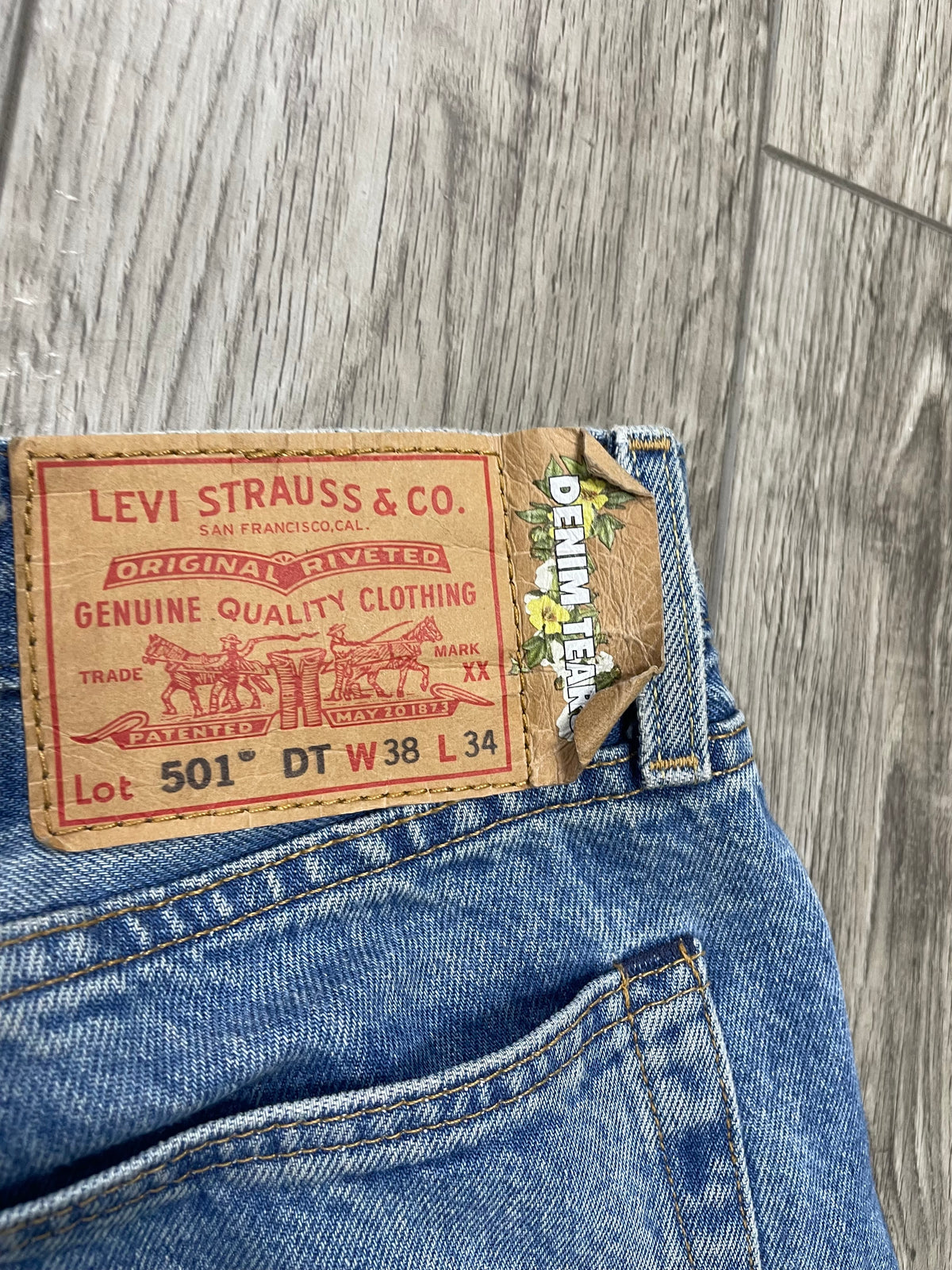 Denim Tears x Levi's Cotton Wreath Jeans 38x34