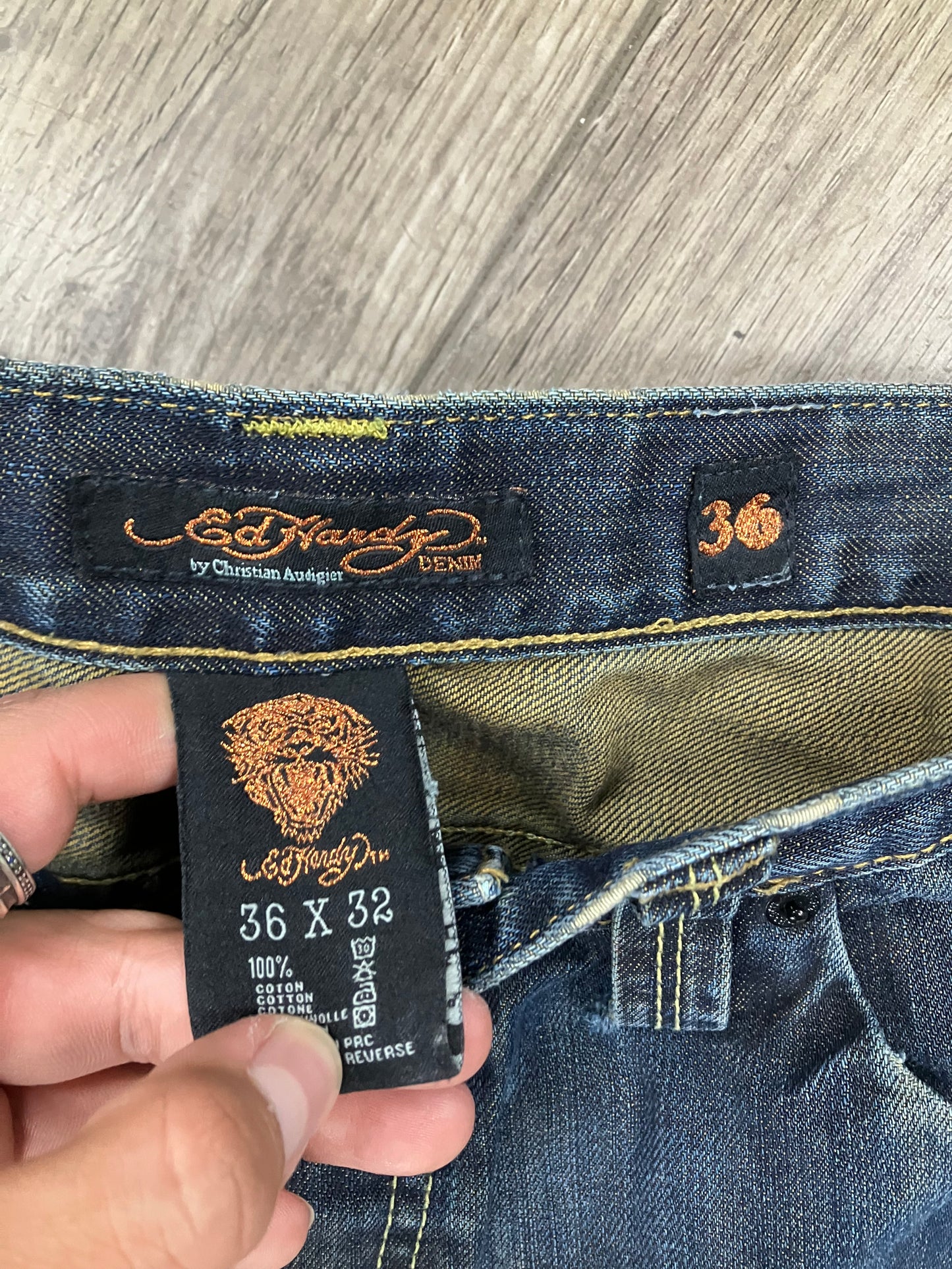 36 - Vtg Ed Hardy by Christian Audgiere