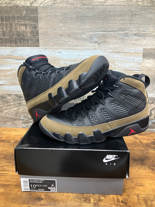 Jordan 9 Olive Size 10.5