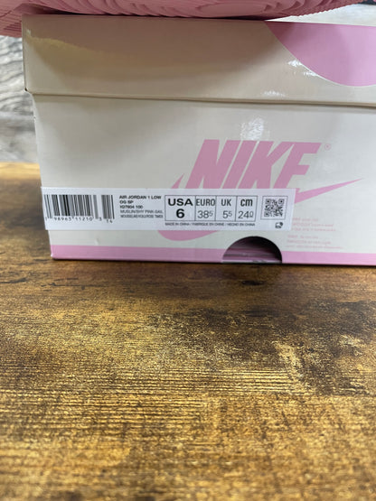 6 - Air Jordan 1 Low x Travis Scott "Shy Pink" sneakers