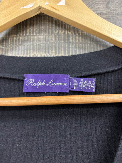 L - Ralph Lauren Purple Label Pocket cashmere cardigan
