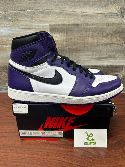 Air Jordan 1 high court purple *MISMATCH*