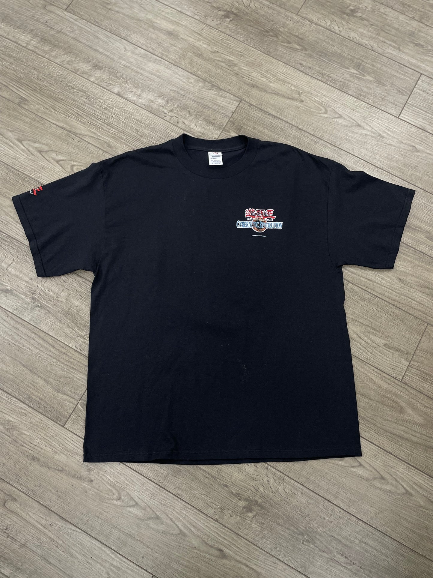 XL - Vtg Yu-Gi-Oh! Trading Card Game "Cybernetic Revolution" promotional Tee