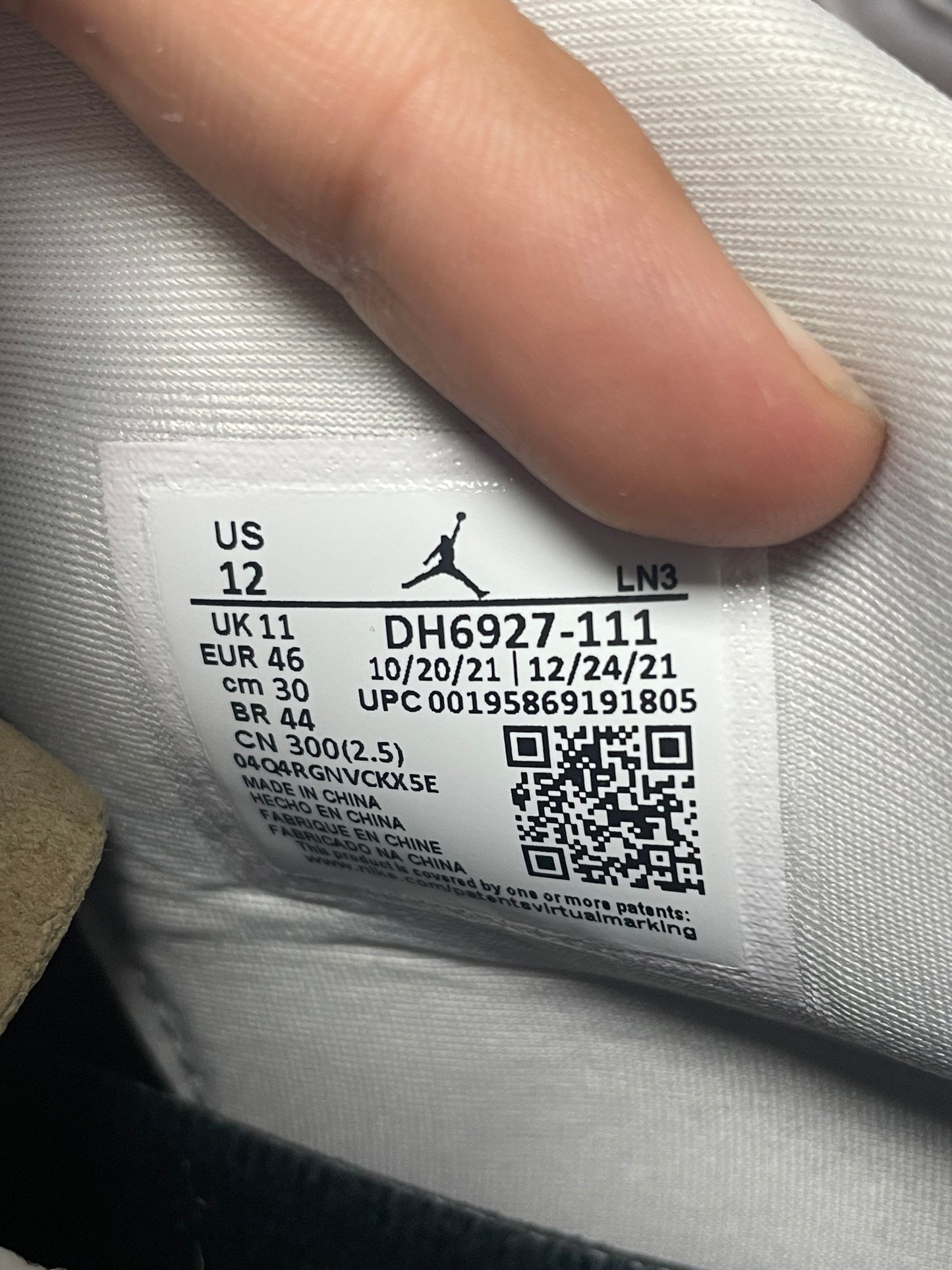 12 - Nike Air Jordan 4 Retro "Military Black"