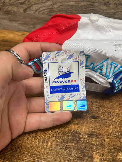 OS - Vtg France 98 World Cup snapback cap