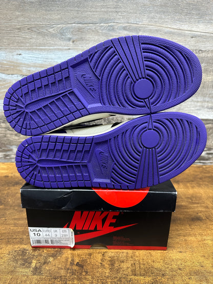 Jordan 1 High court Purple 1.0 Size 10