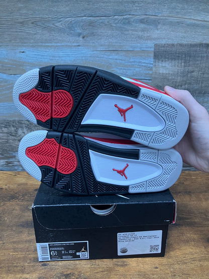 Jordan 4 Red Cement Size 6.5