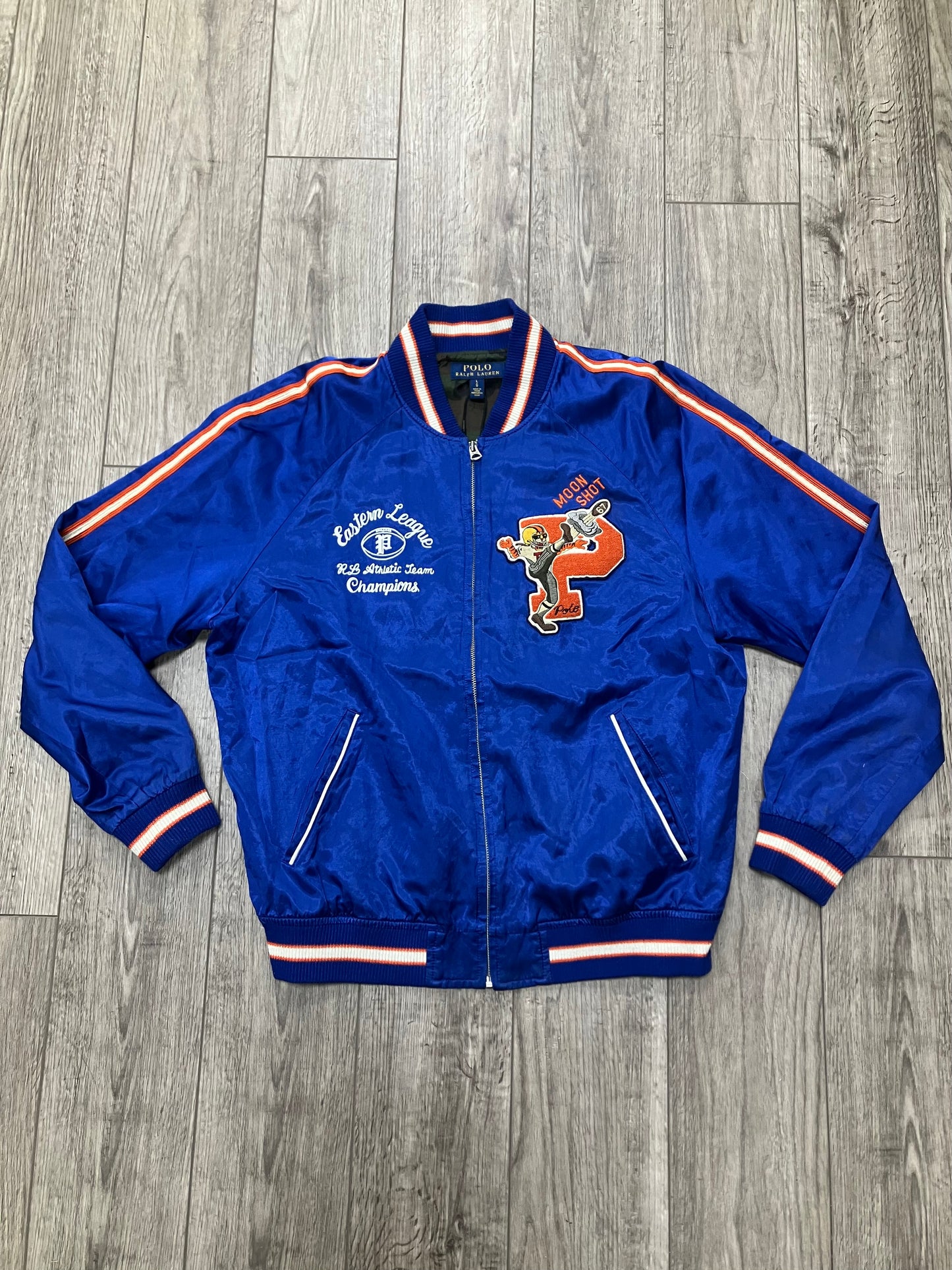 Polo Ralph Lauren Moonshot Ralph's Tigers '67 satin varsity L
