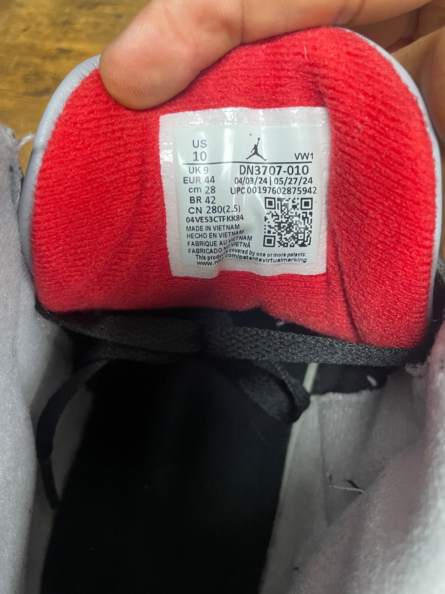 Air Jordan 3 Black Cement 10