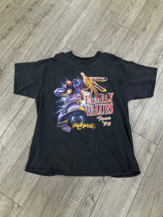 XL -  Vtg 1999 Family Values Tour black T-shirt