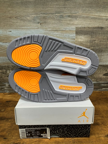 Jordan 3 Laser Orange Size 8W/6.5M