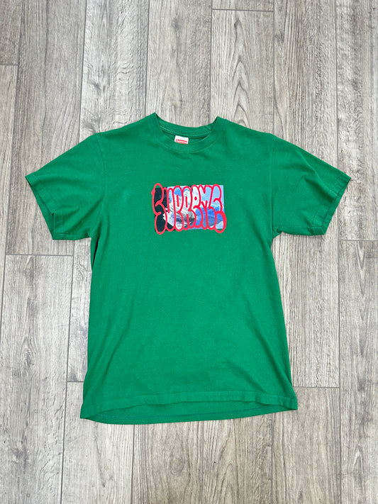 Supreme Payment Grn tee Size Small