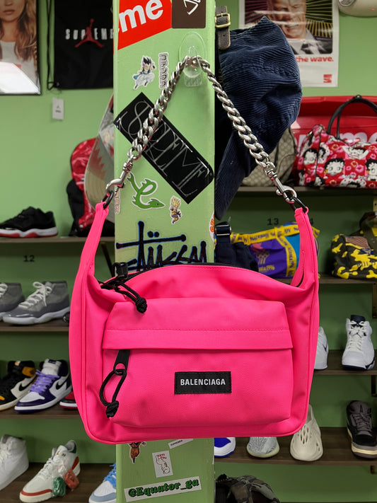 Balenciaga Nylon Chain Bag
