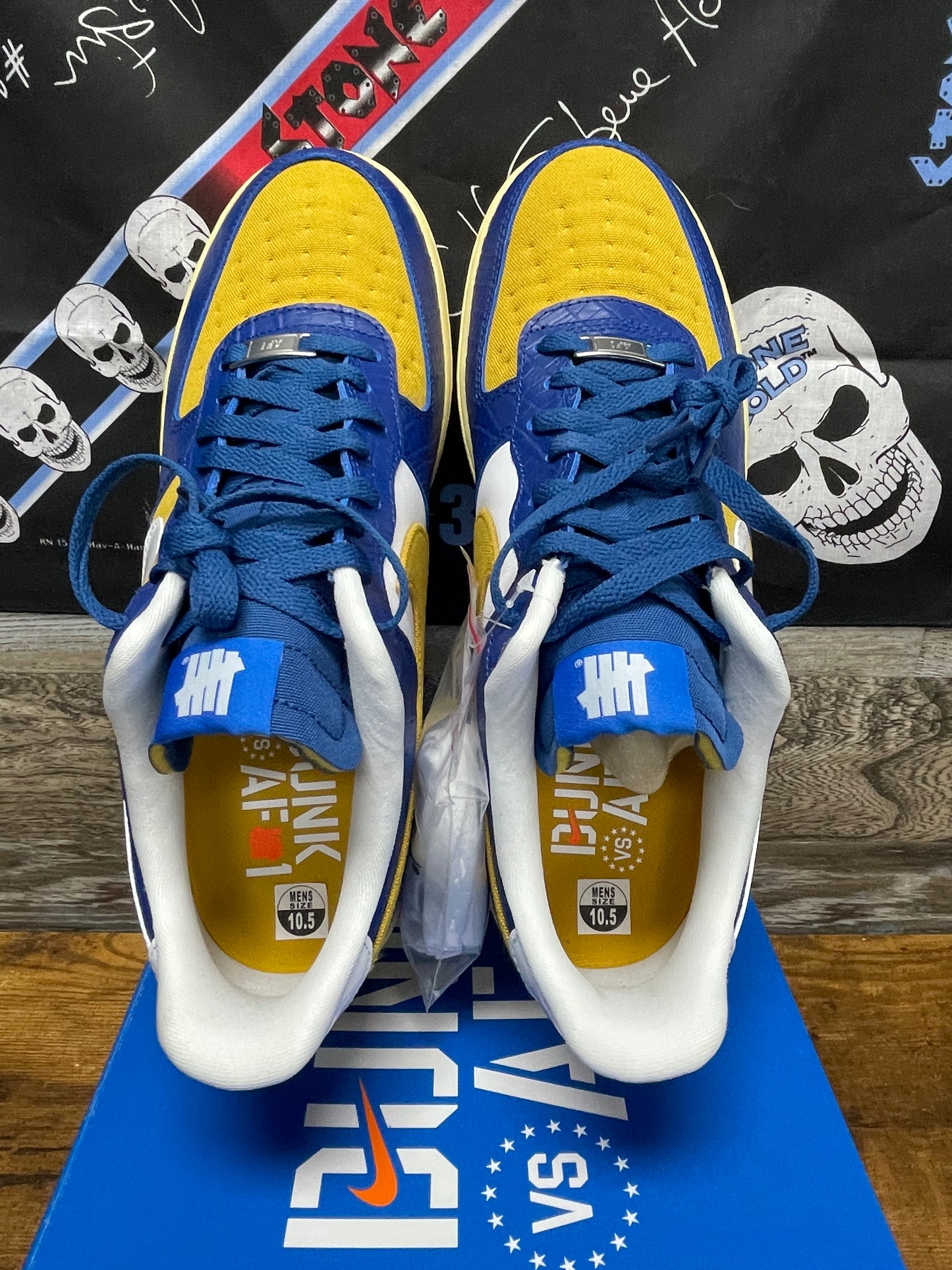 Air Force 1 UNDFT ‘5 on it’ Size 10.5