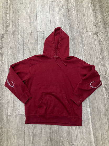 Supreme Rhinestone Script Cardinal M