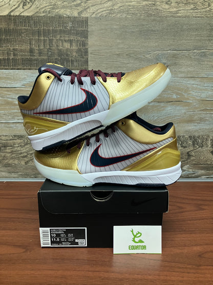 Kobe 4 Gold Medal Size 10