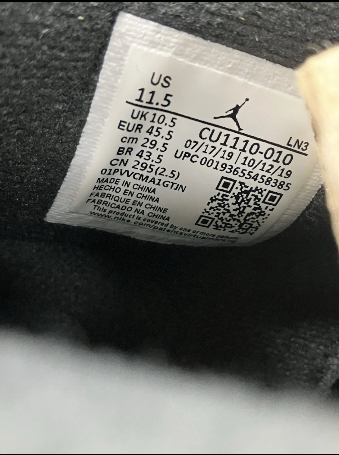Jordan 4 Black Cats Size 11.5 New