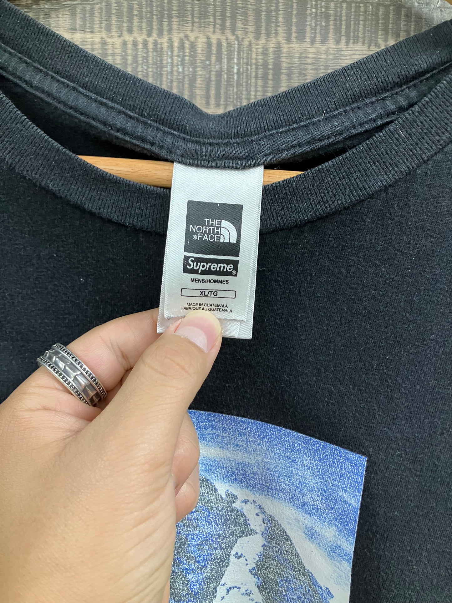 XL - North Face X Supreme tee