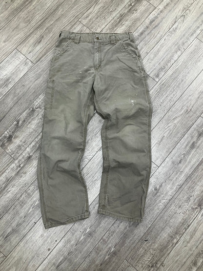 34x32 - Vtg Carhartt Faded Pants