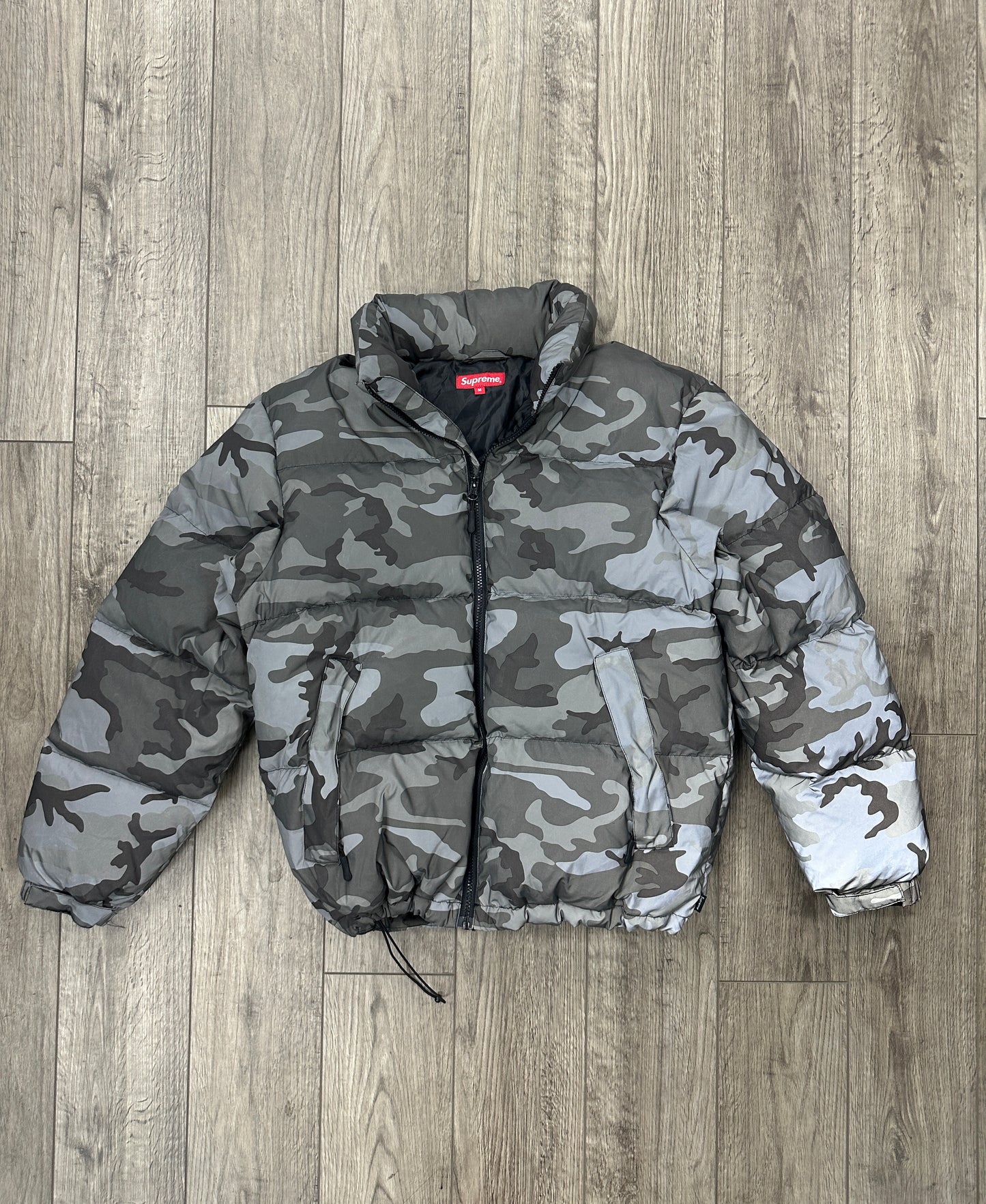 M - Supreme Reflective Camo Jacket FW18