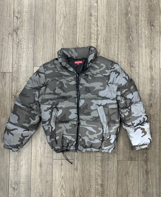 M - Supreme Reflective Camo Jacket FW18